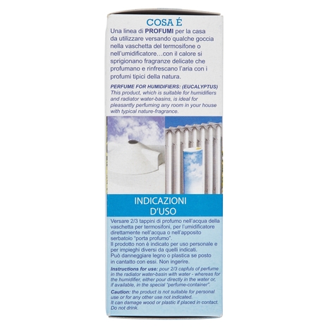 White Castle Profumo per Umidificatori e Caloriferi Eucalipto Balsamico 100 ml